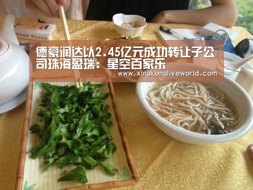 德豪润达以2.45亿元成功转让子公司珠海盈瑞:星空百家乐(图2) 星空百家乐